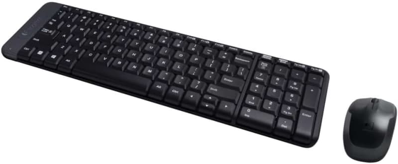 Logitech MK220 Wireless Keyboard and Mouse Combo Black