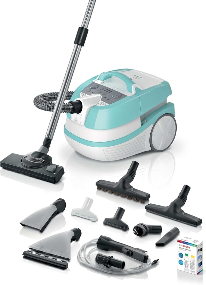 Bosch Series 4 Wet & Dry Vacuum Cleaner 3 in 1 2000W, Mint White