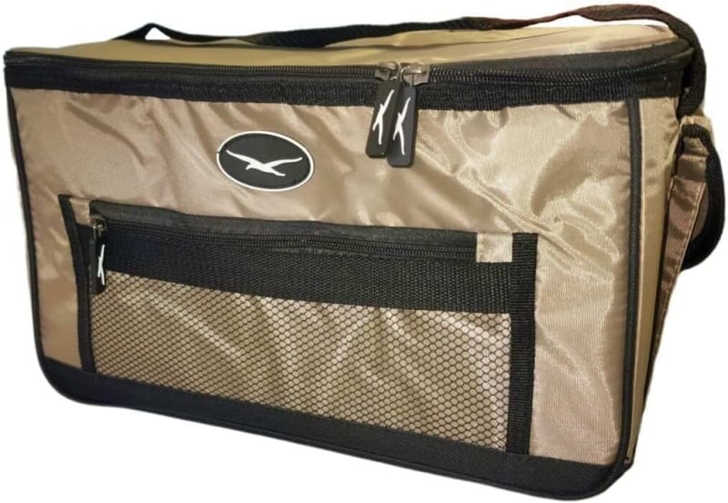 Seagull Nylon Cooler Bag, 28 Liter Capacity, Beige