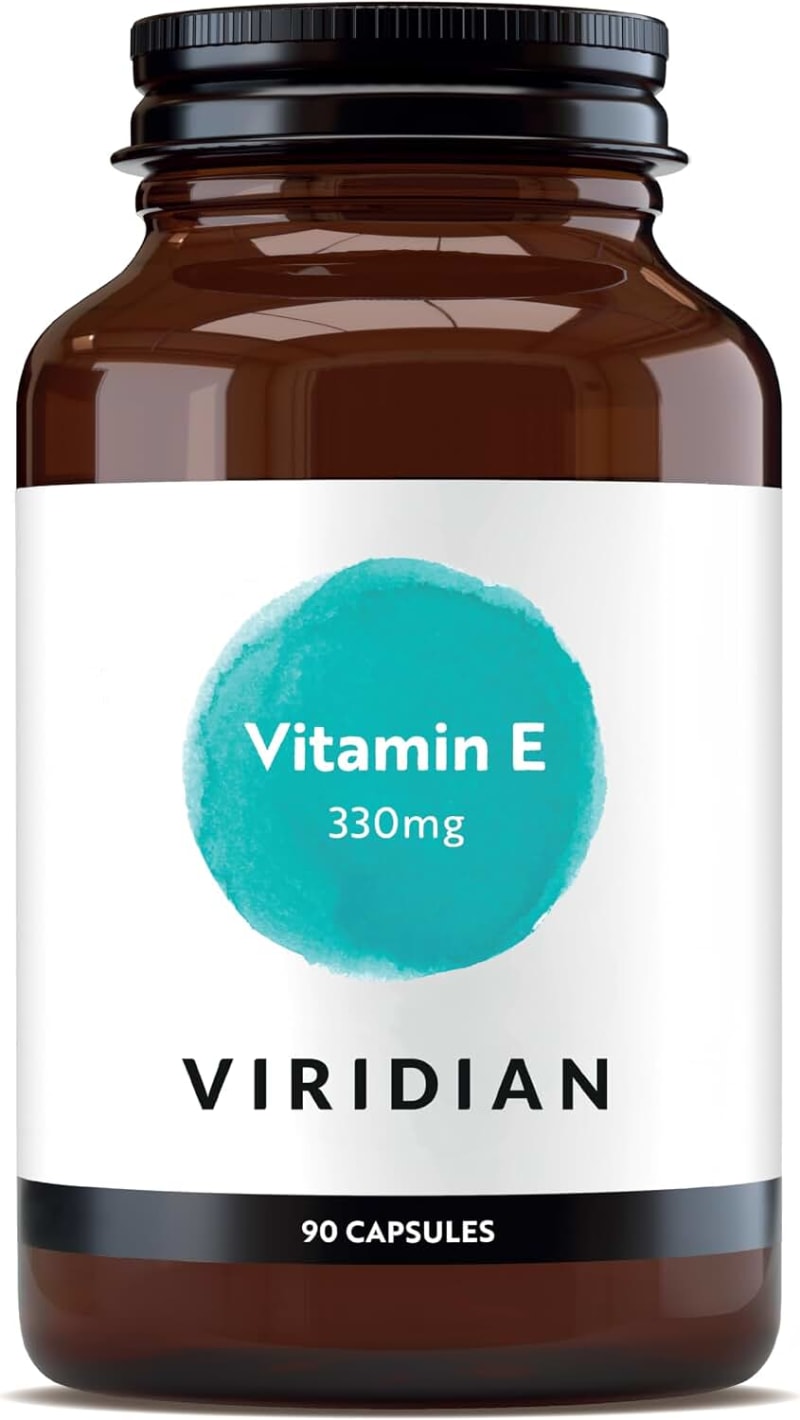 Viridian Natural Vitamin E 400IU Vegetarian 90 Capsules
