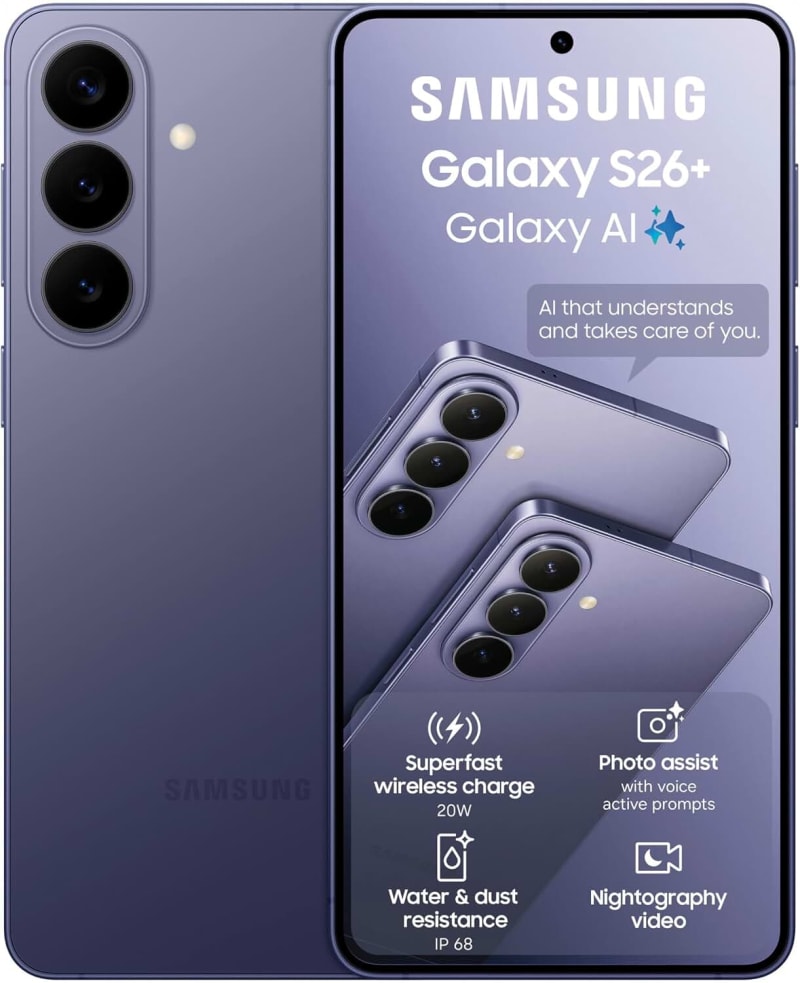 Galaxy S26+ 256GB, Cobalt Violet