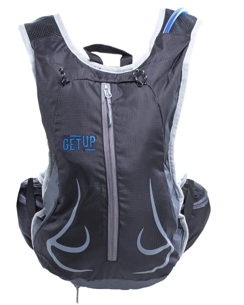 GetUp Hush Minimalist Backpack - Black