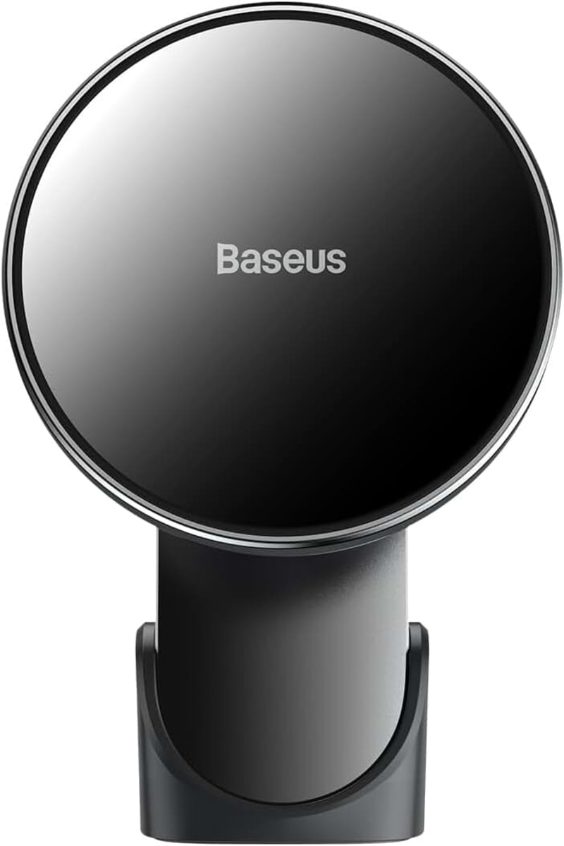 Baseus Big Energy MagSafe Car Mount Wireless Charger, 15W Fast Charging, 360° Rotation, 25N Magnetic Holder, Dashboard & Air Vent Mount for iPhone 12 and Later