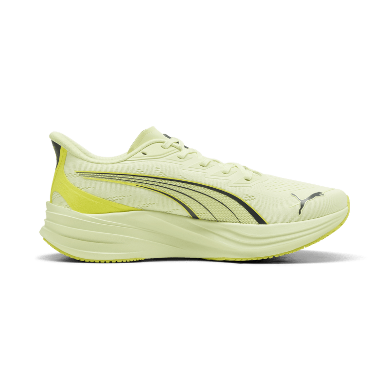 Puma Unisex Darter Pro 2 Road Running Shoes - Apple Spritz/Lux Lime/Plum