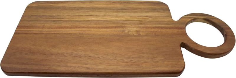 Regent Acacia Wood Rectangular Serving Board, 18 cm x 34.6 cm x 1.5 cm Size