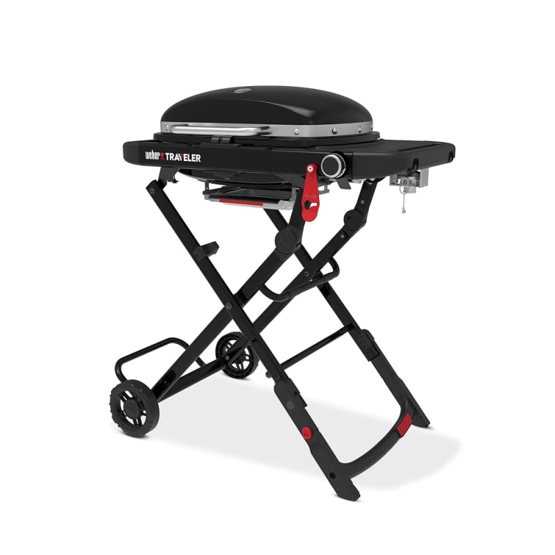 Weber Traveler Compact Portable Liquid Propane Gas Grill