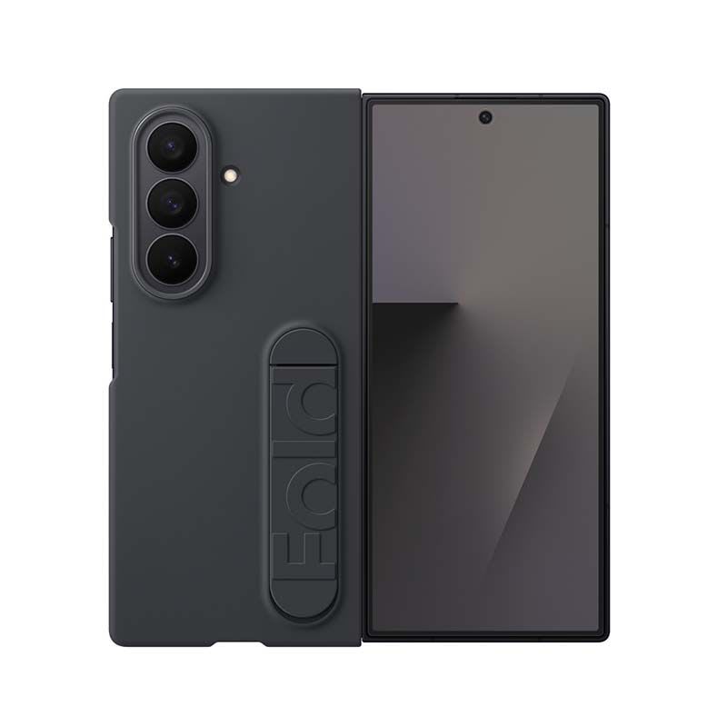 Silicone Case Compatible with Samsung Galaxy Z Fold7 - Black