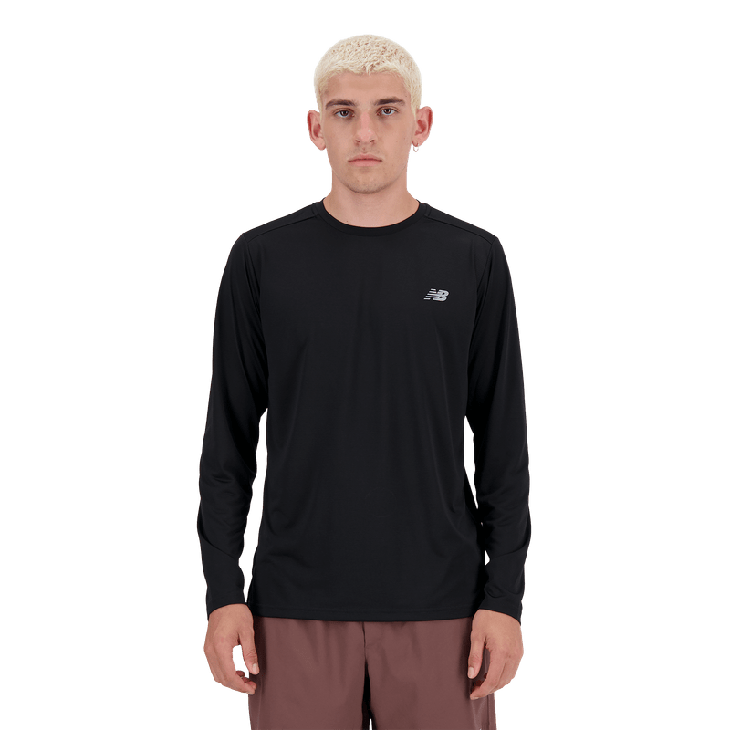 New Balance Men's Long Sleeve Shirt - Black