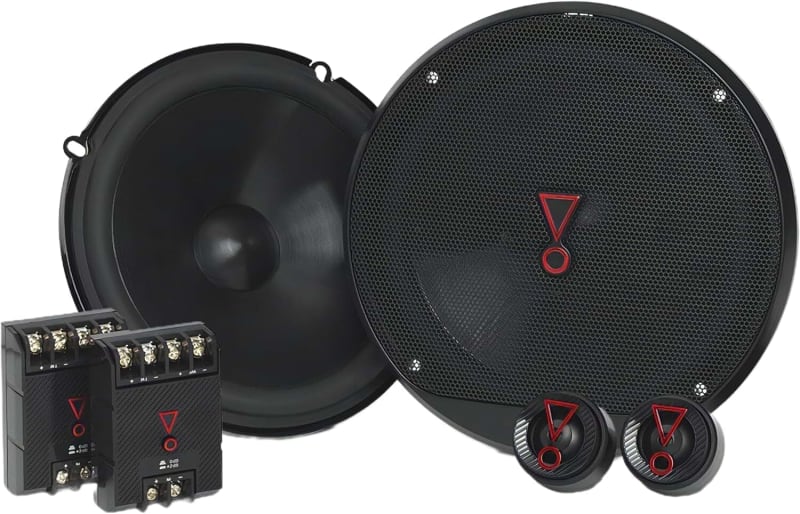 JBL STAGE3607C 50W 2-Way Component Car Audio Speaker System, 6.5-Inch Size