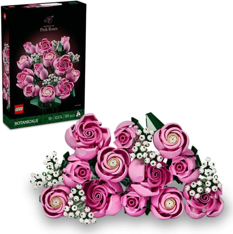 Botanicals Bouquet of Pink Roses 10374