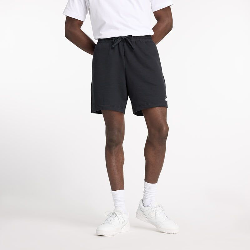 New Balance Men's French Terry 7-inch Shorts - Black