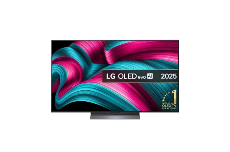 LG 55" C5 144Hz 4K OLED AI evo Smart TV with webOS25 & AI Magic Remote