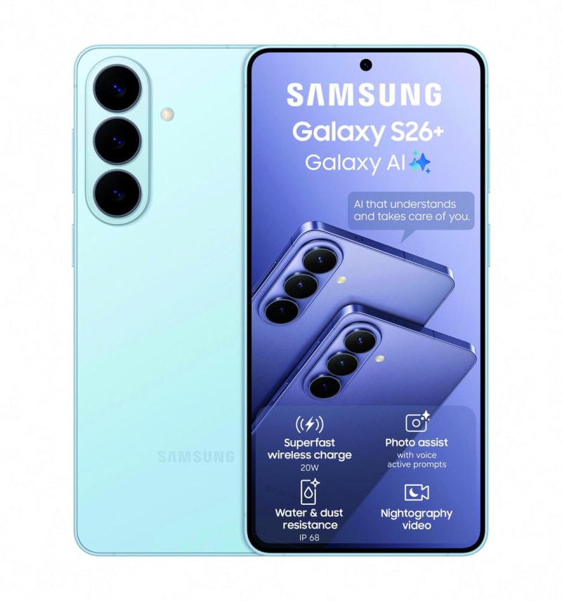 Samsung Galaxy S26+ 5G 256GB Sky Blue+Screen Protector