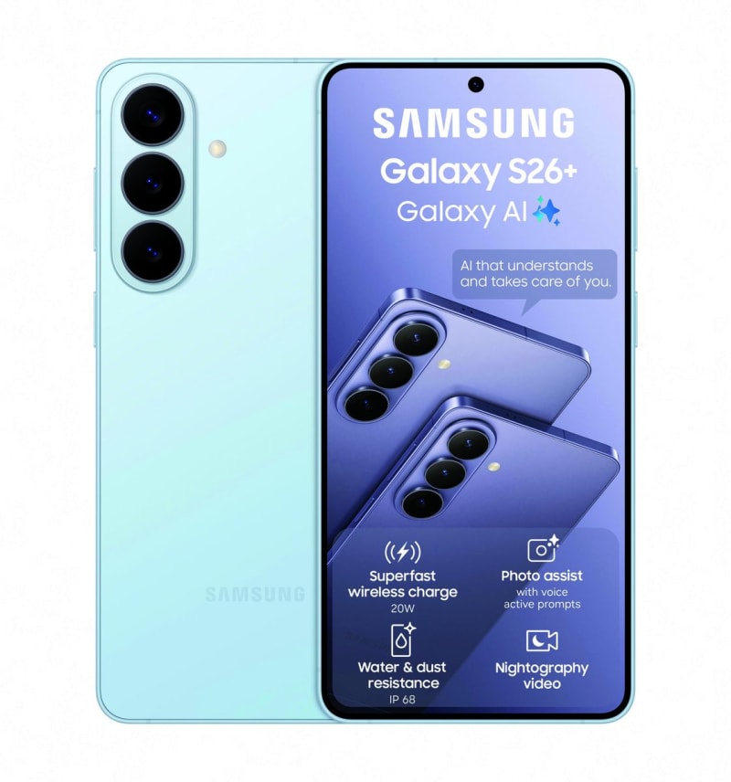Samsung Galaxy S26 Plus 5G 512GB - Sky Blue