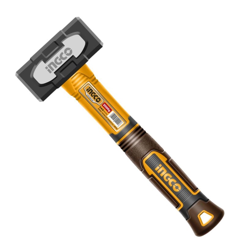 Ingco - Stoning Hammer (2000g) with Fiberglass Handle