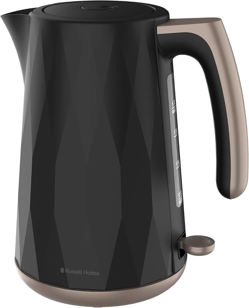 Russel Hobbs Umber Classique Plastic Kettle, 1.7 Liter Capacity