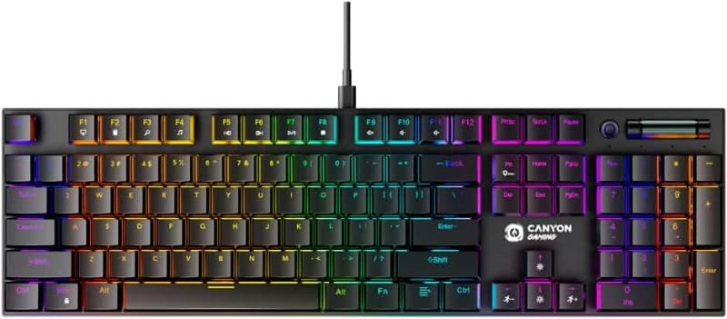 Canyon Cometstrike GK-55 Keyboard, Wired
