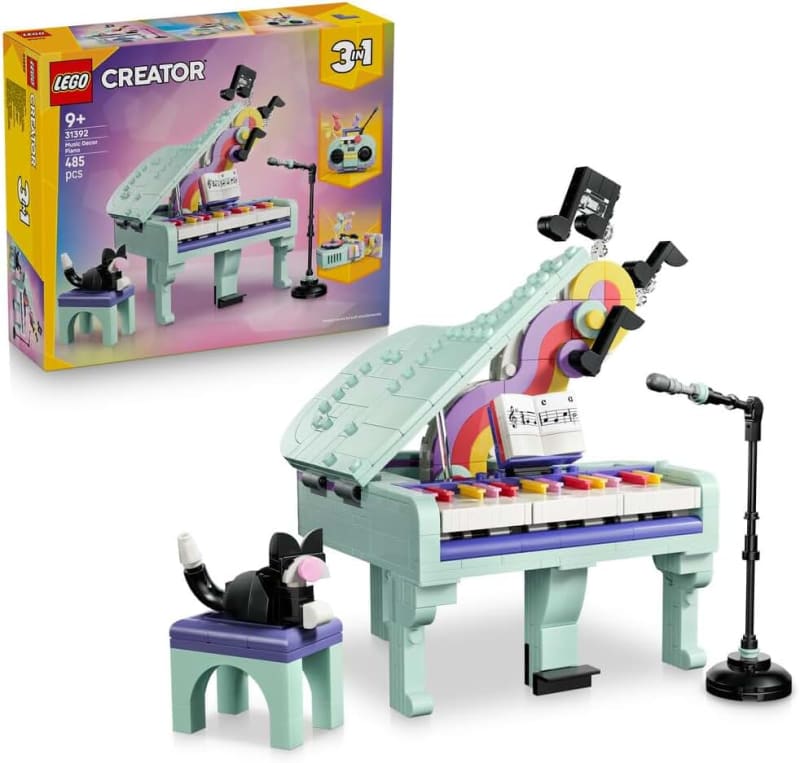 Creator 3in1 Music Decor Piano with Cat 31392