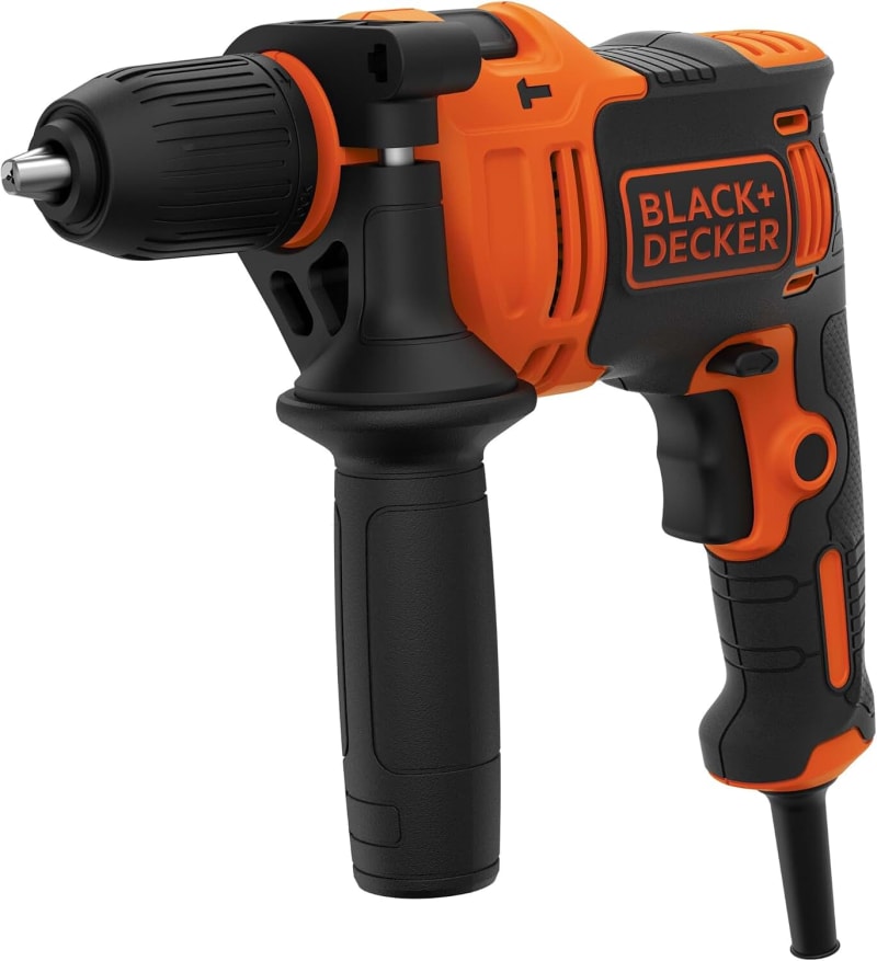 BLACK+DECKER 710W Corded Impact Hammer Drill