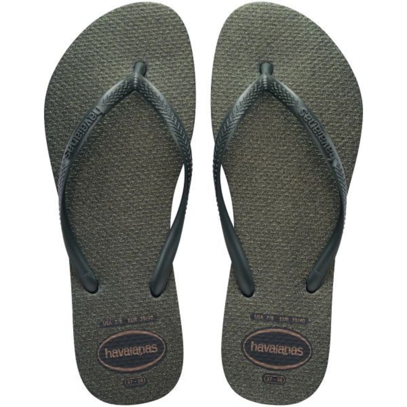Havaianas Slim Gloss Green Olive