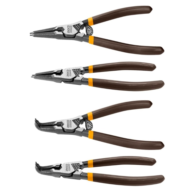 Ingco - Circlip Pliers Set 180mm - 4 piece