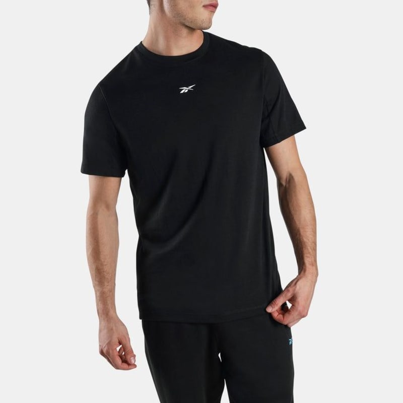 Reebok Men's Athlete Short Sleeve T-Shirt - Black