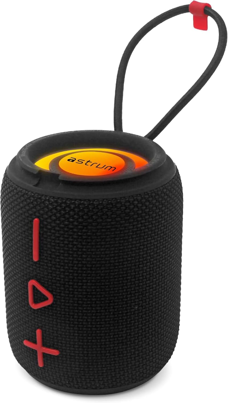 Astrum Bluetooth Speaker, 10W, FM Radio, TF Card, USB, IPX5, RGB– SP110