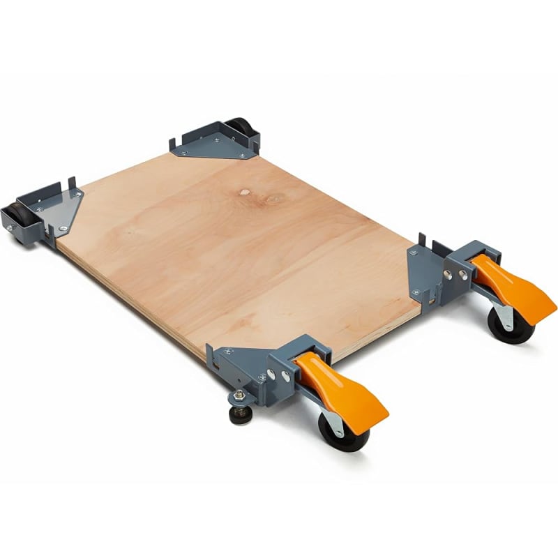 Bora Portamate Mobile Base Kit PM-1100 - Heavy Duty, Universal, Customizable, Adjustable Rolling Set, Dolly Roller Frame and Casters for Moving Equipment, Tools, Machines - 400 lb Capacity
