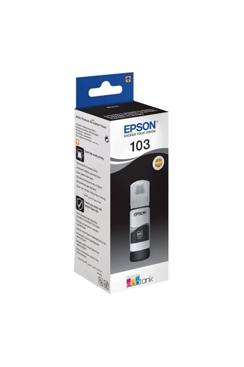 Epson 103 Ecotank Ink Bottle, Black