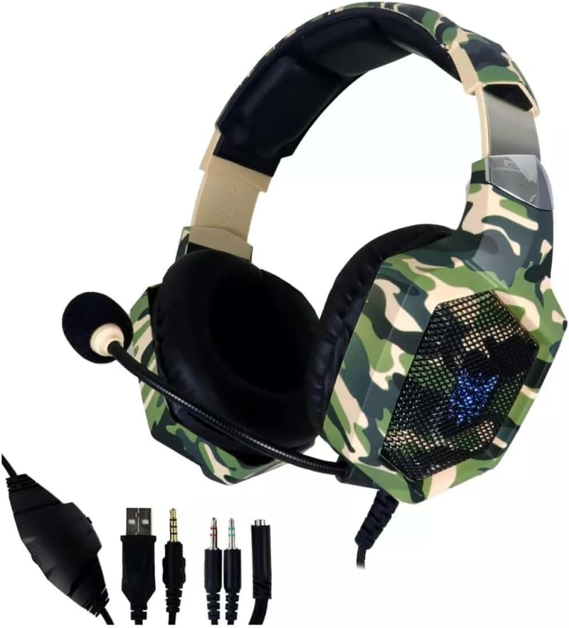 ONIKUMA HEADSET K8 GREEN CAMO