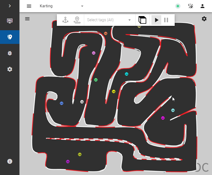 RTLOC 3D karting example