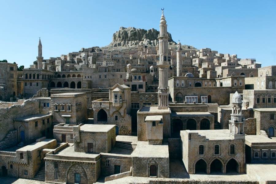 miniaturk miniature replica of buildings in mardin midyat turkey