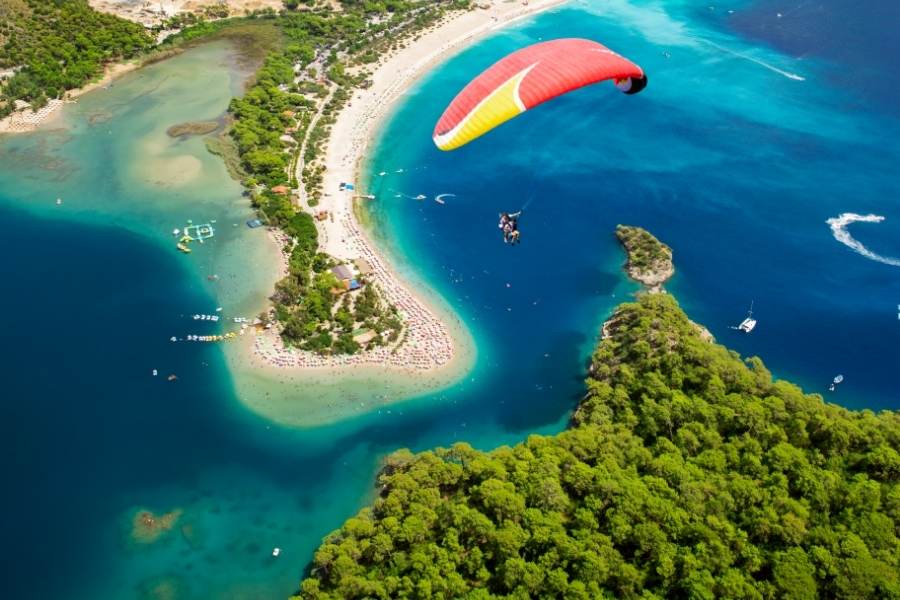 Image fethiye blue lagoon paraglide large