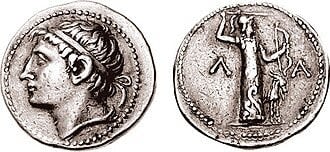 Монета с изображением Клеомена III
