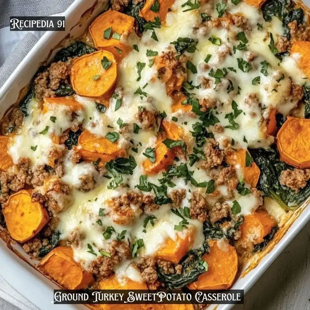 Ground Turkey Sweet Potato Casserole