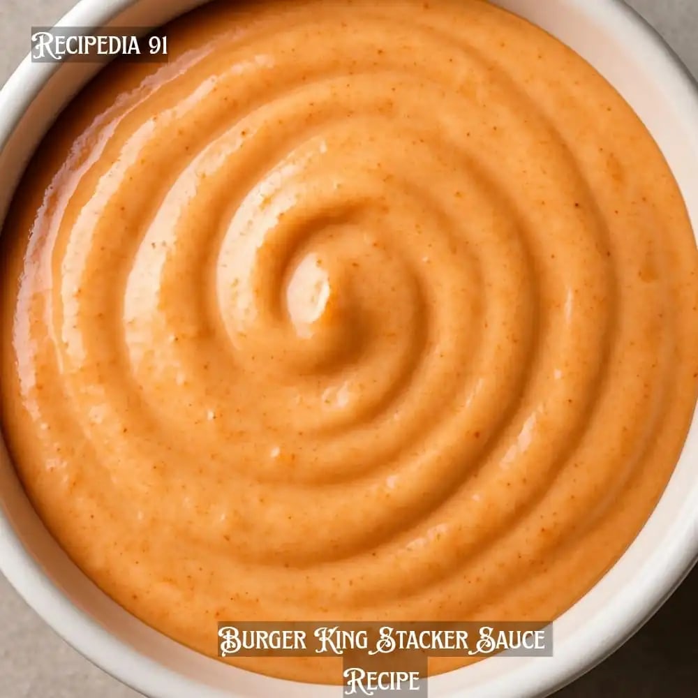 Burger King Stacker Sauce