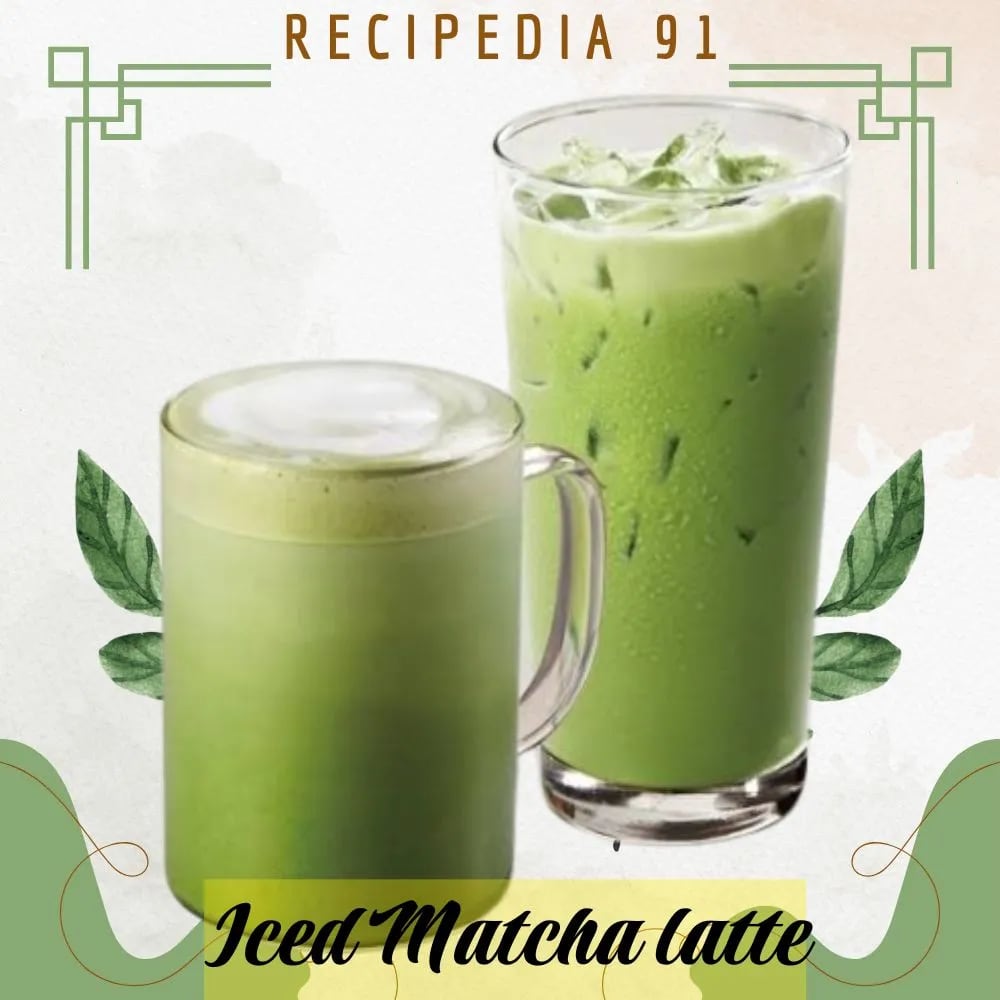 Iced Starbucks Matcha Latte Recipe