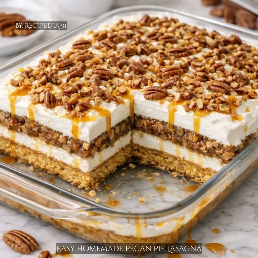 How to Make Pecan Pie Lasagna Recipe