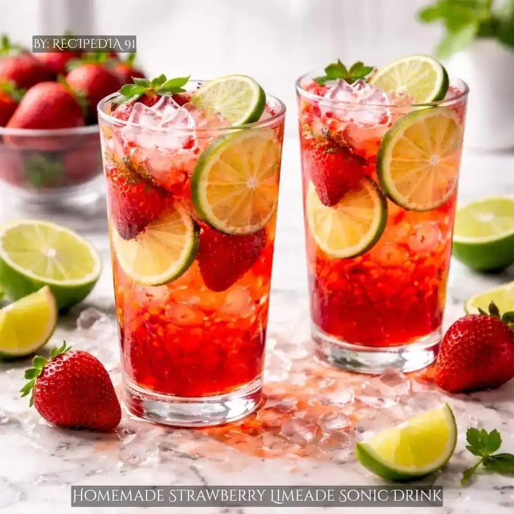 Homemade Strawberry Limeade Sonic Recipe