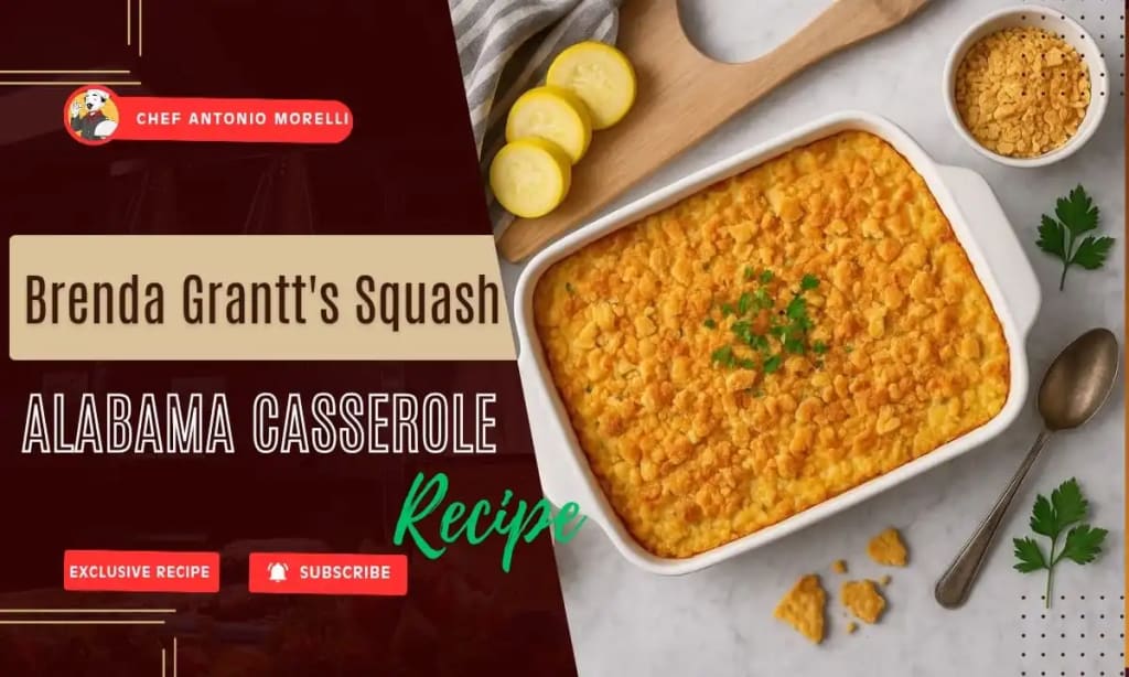 Brenda Gantt’s Squash Alabama Casserole Recipe