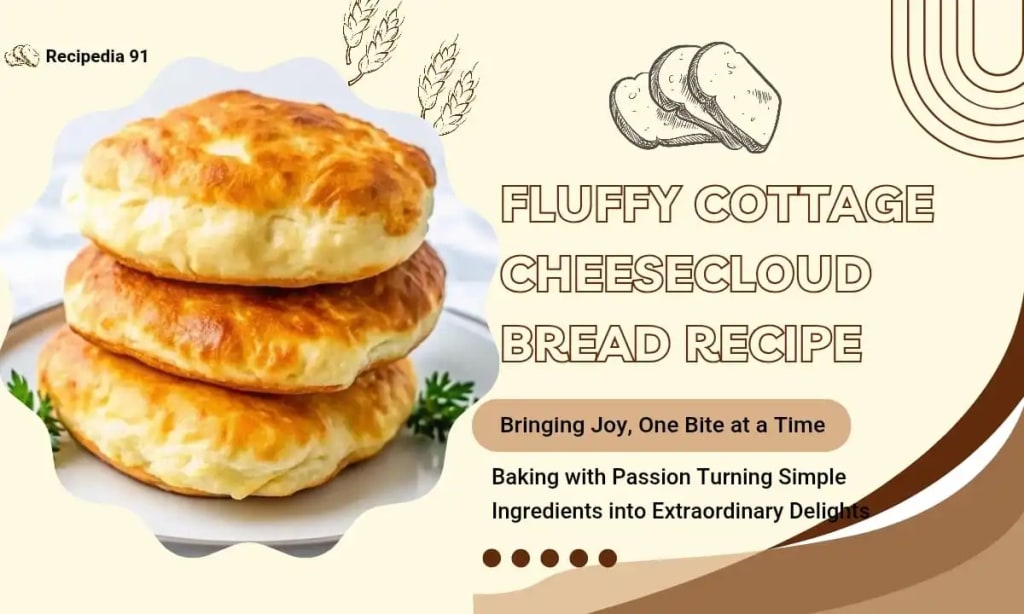 Fluffy Cottage Cheese Cloud Bread Recipe
