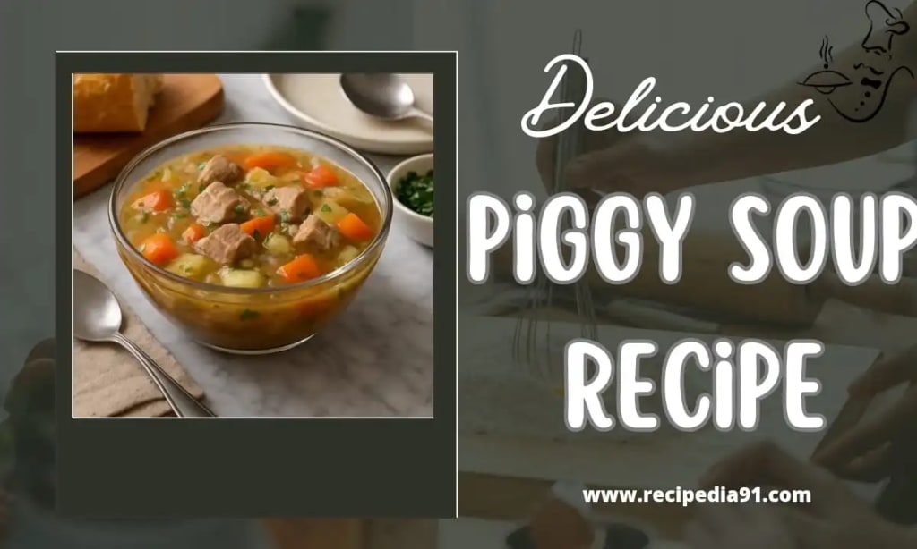 Homemade Piggy Soup Recipe