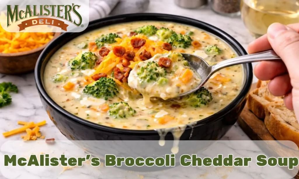McAlister’s Broccoli Cheddar Soup Recipe