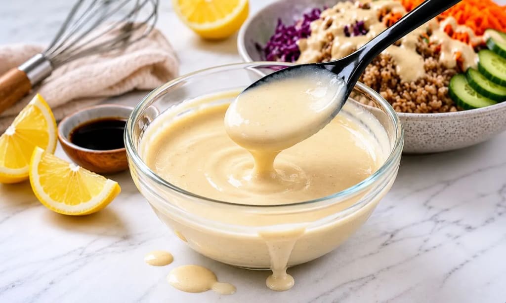 Fresh Kitchen Creamy White Ginger Sauce Recipe
