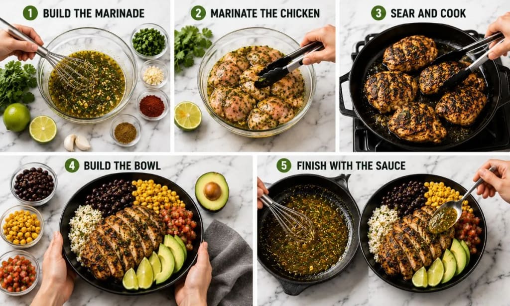 Instructions For Yard House Cilantro Lime Chicken