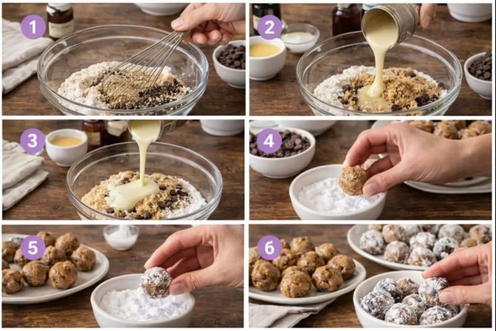 Step-by-step Instruction to make Moose Farts Cookies Recipe in my kitchen