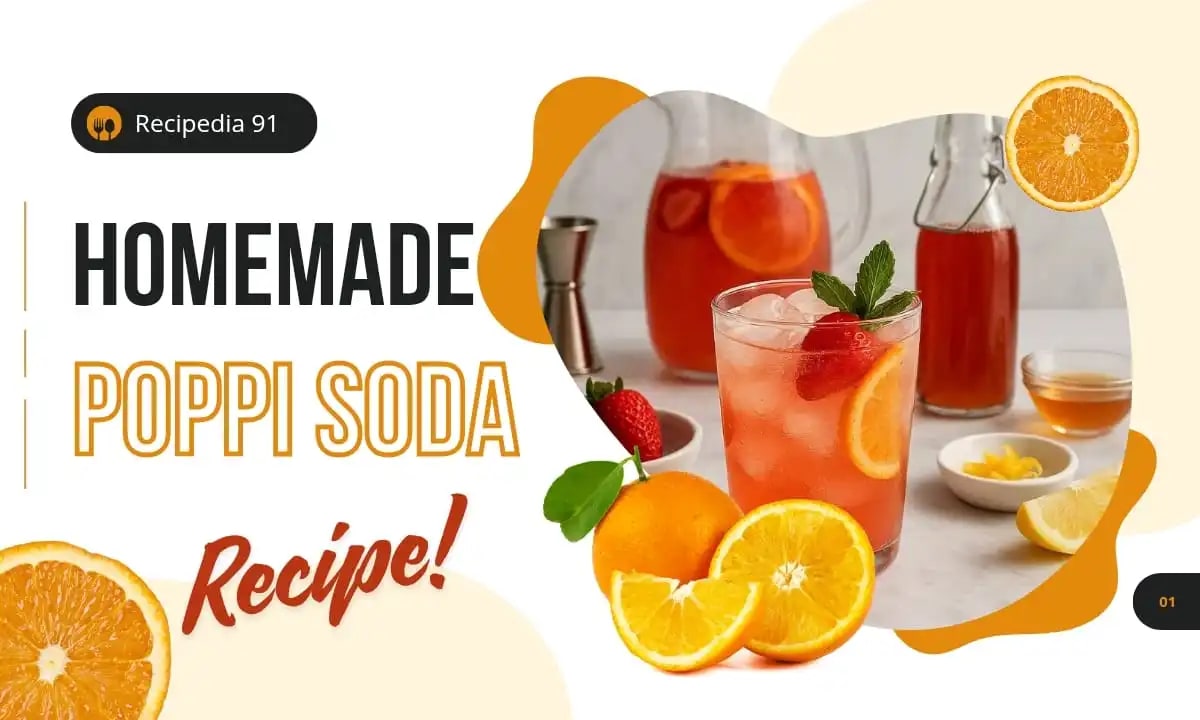 Homemade Poppi Soda Recipe