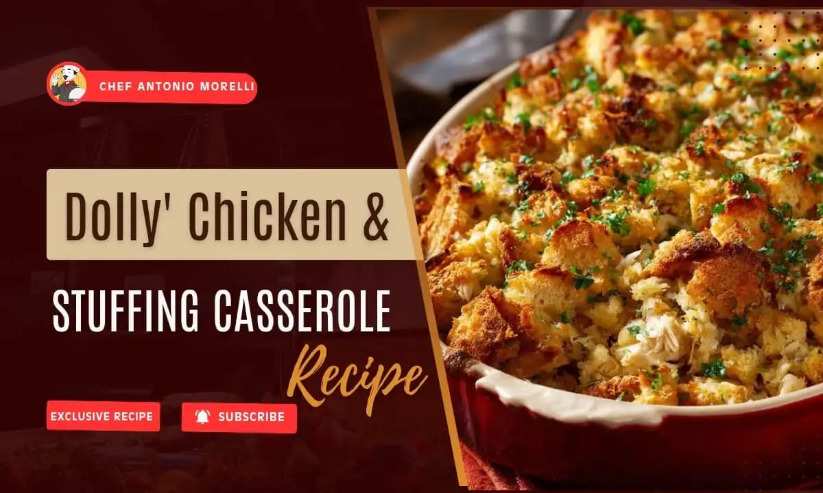 Dolly's Chicken and Stuffing Casserole Recipe