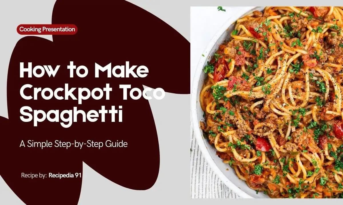 Crockpot Taco Spaghetti Recipe