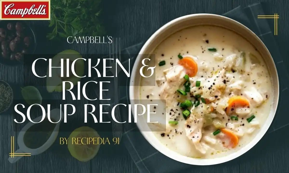 Campbell's Creamy Chicken and Rice Soup Recipe
